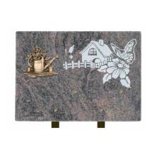 Plaque Granit Rectangle bucolique