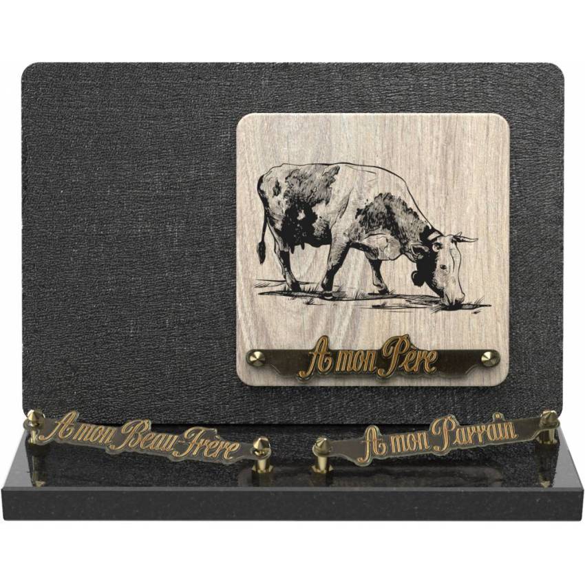 Elvoria funeral plaque