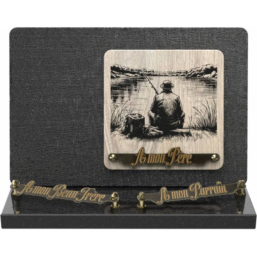 Elvoria funeral plaque