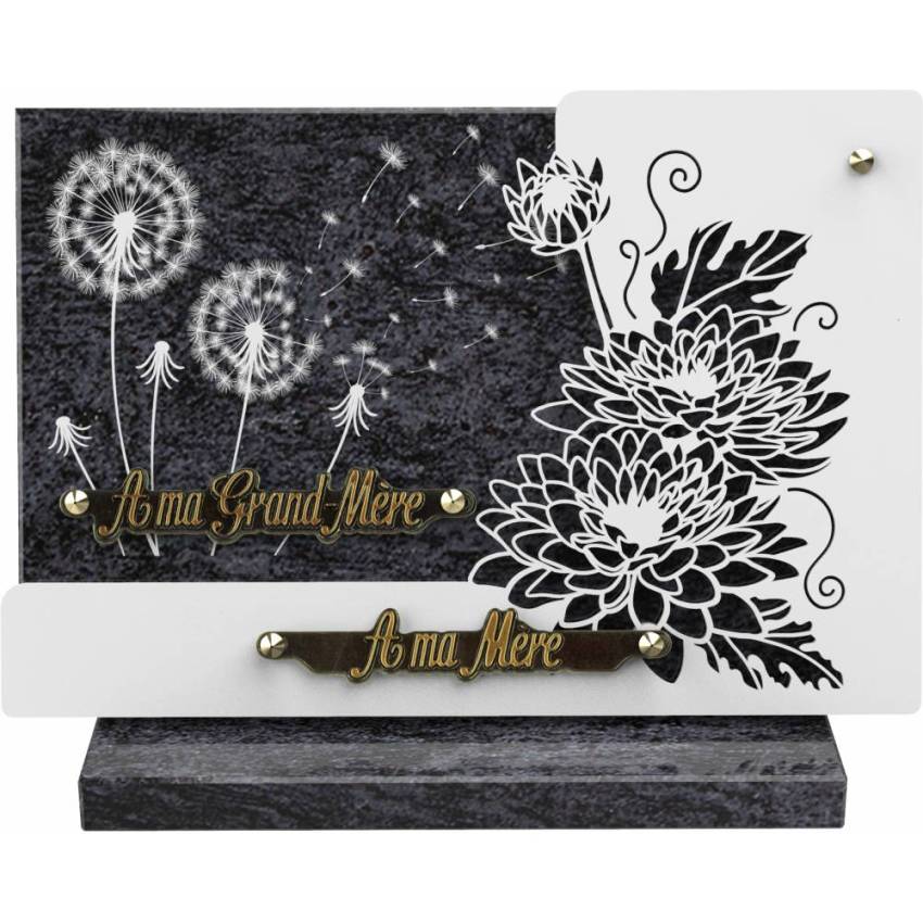 Plaque pour tombe currentix