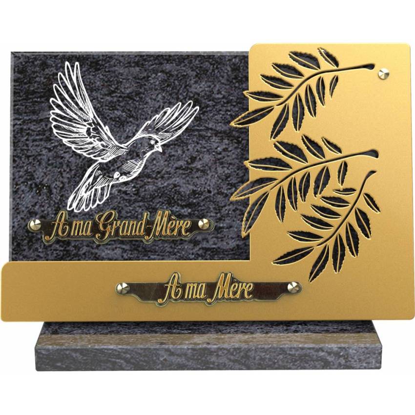 Plaque pour tombe currentix