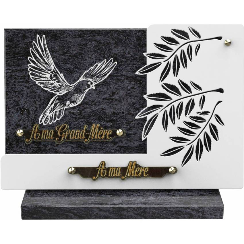 Plaque pour tombe currentix