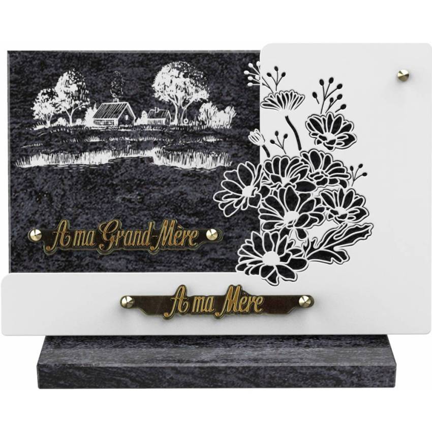 Plaque pour tombe currentix