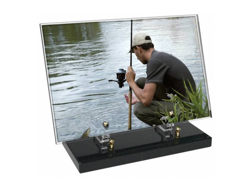Peach Rectangle Plexiglas Plate
