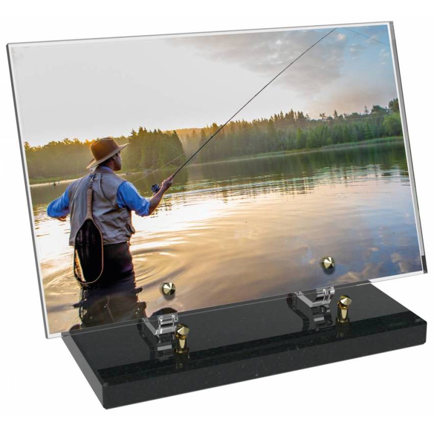 Peach Rectangle Plexiglas Plate